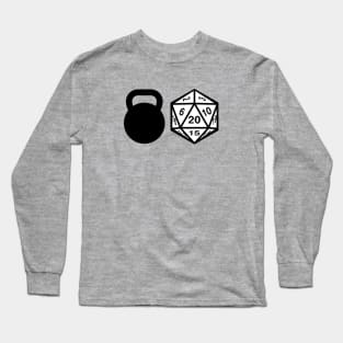 Kettlebells and D&D Spells! Long Sleeve T-Shirt